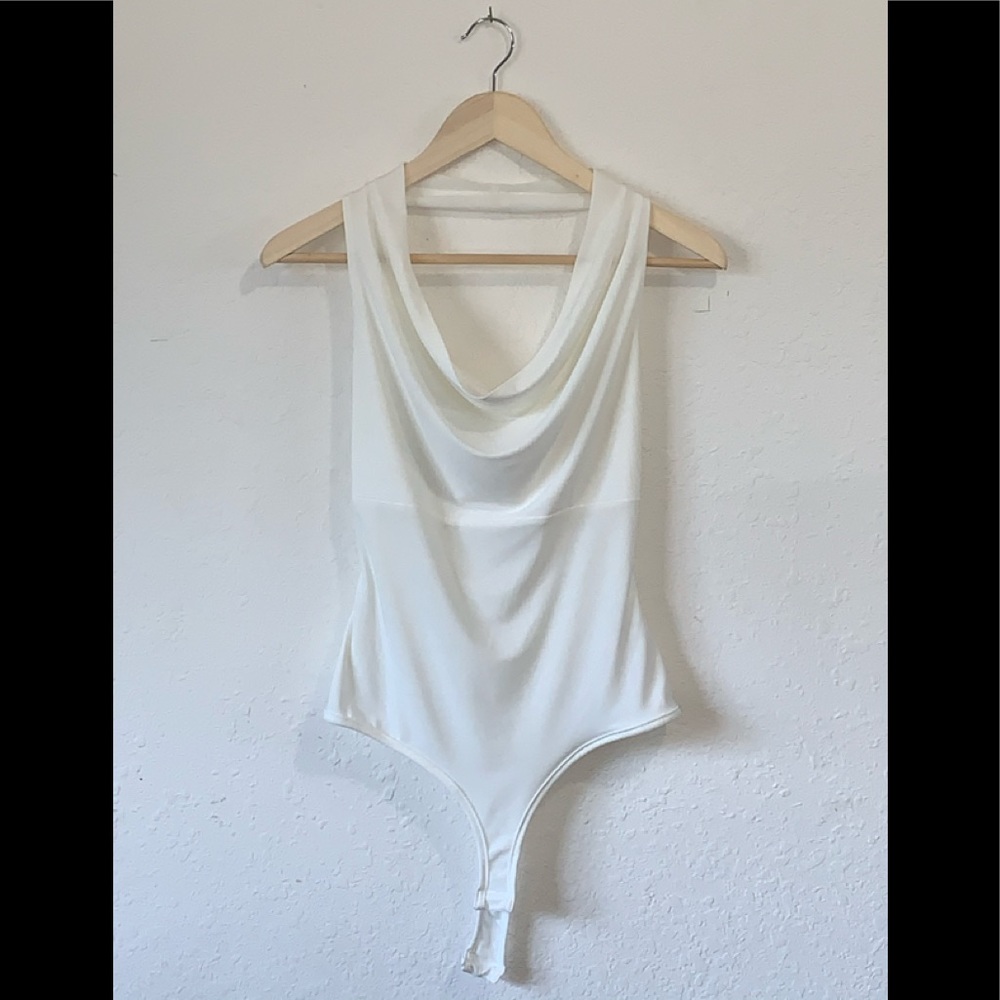 White Halter Top